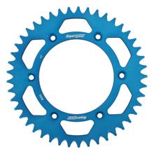 Supersprox 520 LK 152,0mm Ø 125mm 45Z pignone in alluminio a 6 fori blu