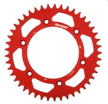 Supersprox 520 LK 153.0 mm diameter 125 mm 45Z 6-hole aluminium sprocket, red