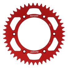 Supersprox 520 LK 152,0mm Ø 125mm 45Z pignone in alluminio a 6 fori rosso