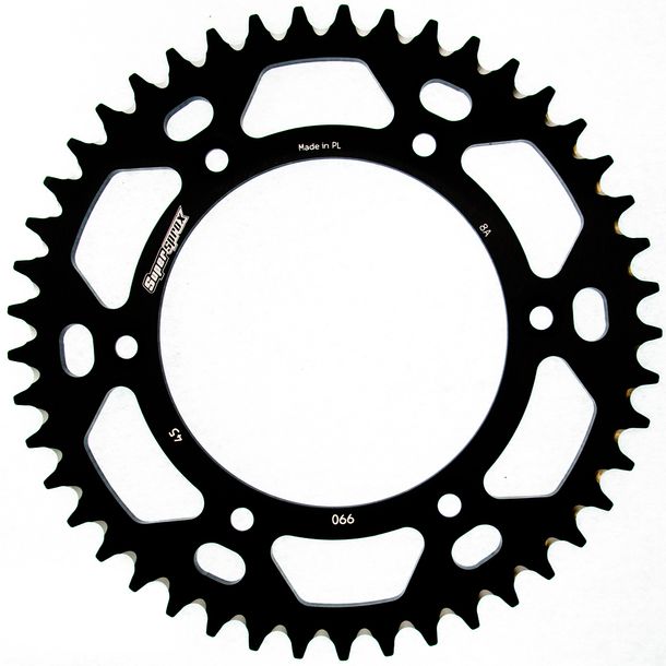 Kettenrad Supersprox 520 LK 150,0mm Ø 125mm 45Z 6-Loch Aluminium schwarz