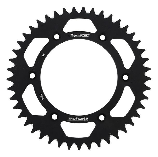 Kettenrad Supersprox 520 LK 152,0mm Ø 125mm 45Z 6-Loch Aluminium schwarz