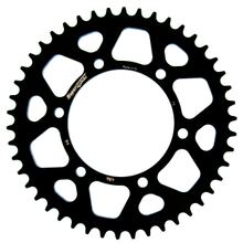 Pignon aluminium 6 trous Supersprox 520 LK 130,0mm Ø 110mm 46Z noir
