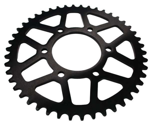 Chaîne Supersprox 520 LK 108,0 mm Ø 82,6 mm 46T en aluminium à 6 trous noire