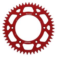 Supersprox 520 LK 153,0 mm Ø 125 mm 48T pignone in alluminio a 6 fori rosso