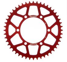 Supersprox 520 LK 130.0mm Ø 110mm 48T 6-hole aluminum sprocket red