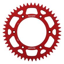 Supersprox 520 LK 152,0mm Ø 125mm 48T 6-hole aluminum sprocket red