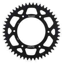 Pignon aluminium 6 trous Supersprox 520 LK 152,0mm Ø 125mm 49Z noir