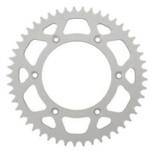 Pignon Supersprox 520 LK 152,0 mm Ø 125 mm 49Z 6 trous en aluminium argenté