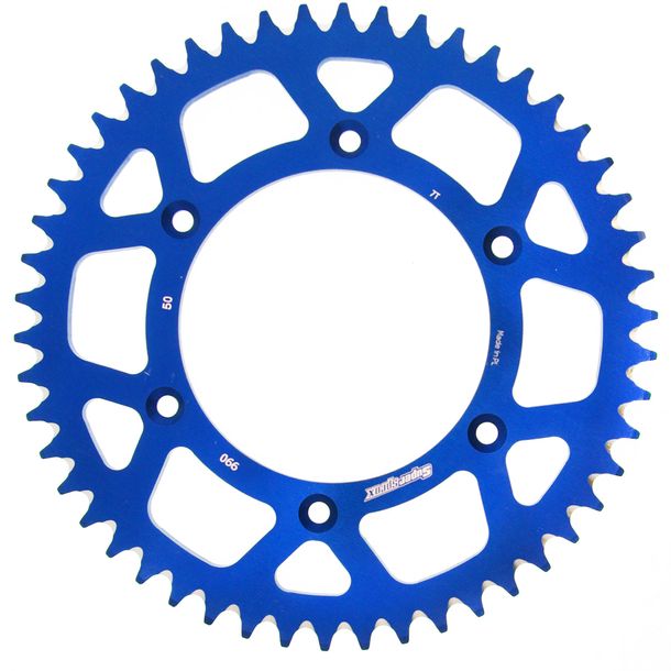 Kettenrad Supersprox 520 LK 150,0mm Ø 125mm 50Z 6-Loch Aluminium blau