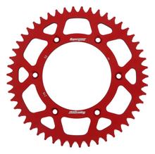 Kettingtandwiel Supersprox 520 LK 153,0mm Ø 125mm 50 tanden 6-gaats Aluminium rood