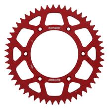 Pastorek řetězový Supersprox 520 rozteč 152,0mm průměr 125mm 51 zubů 6 děr hliník červený