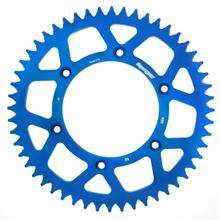Pignon aluminium 6 trous Supersprox 520 LK 150.0mm Ø 125mm 52T bleu