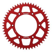 Supersprox 520 LK 152,0mm Ø 125mm 52T pignone in alluminio a 6 fori rosso