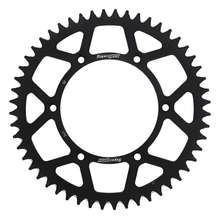 Pignon Supersprox 520 LK 150.0mm Ø 130mm 52T en aluminium 6 trous noir