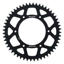 Piñón de aluminio Supersprox 520 LK 152,0mm Ø 125mm 52T negro con 6 orificios