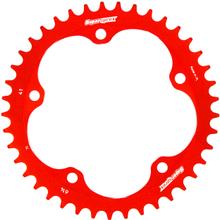 Kolo řetězu Supersprox 525 LK 152,0mm Ø 132mm 41Z 5-děrové hliník červená