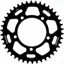 Supersprox 525 LK 120,0 mm Ø 100 mm 42T Pignone in alluminio a 5 fori nero