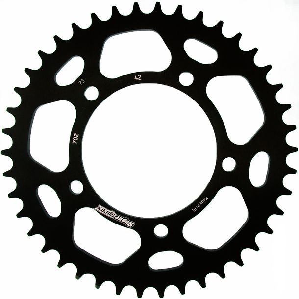 Kettenrad Supersprox 525 LK 120,0mm Ø 100mm 42Z 5-Loch Aluminium schwarz