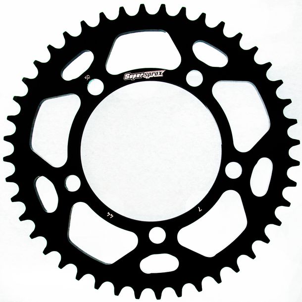 Supersprox 525 LK 130.8 mm diameter 110 mm 44T 5-hole aluminium sprocket black