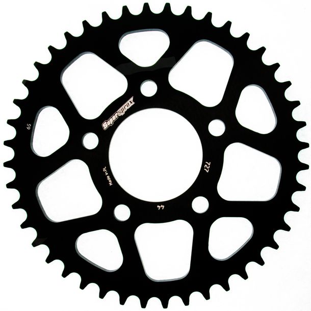 Kettenrad Supersprox 525 LK 100,0mm Ø 70mm 44Z 5-Loch Aluminium schwarz