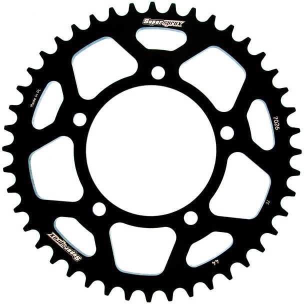 Kettenrad Supersprox 525 LK 120,0mm Ø 100mm 44Z 5-Loch Aluminium schwarz