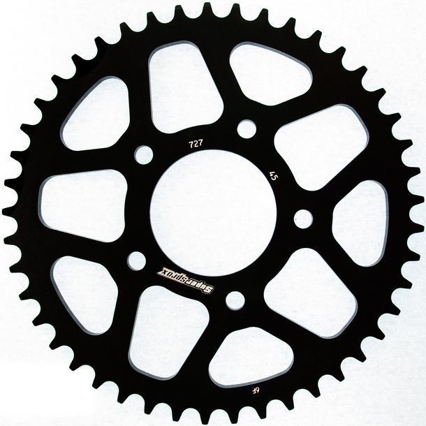 Kettenrad Supersprox 525 LK 100,0mm Ø 70mm 45Z 5-Loch Aluminium schwarz