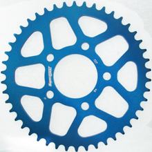 Supersprox 525 LK 100,0 mm Ø 70 mm 46T pignone in alluminio a 5 fori blu