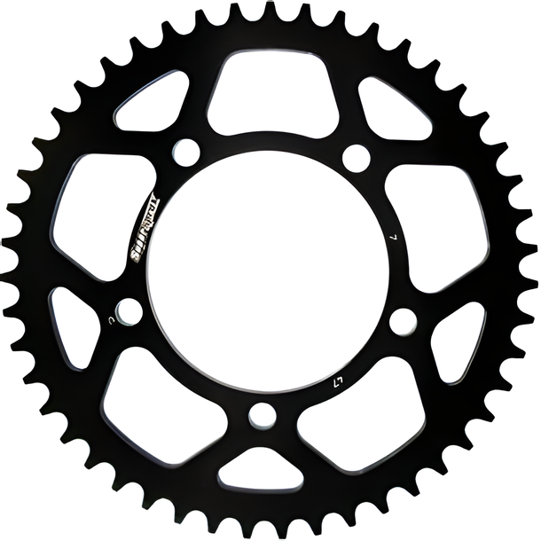 Kettenrad Supersprox 525 LK 130,8mm Ø 110mm 47Z 5-Loch Aluminium schwarz