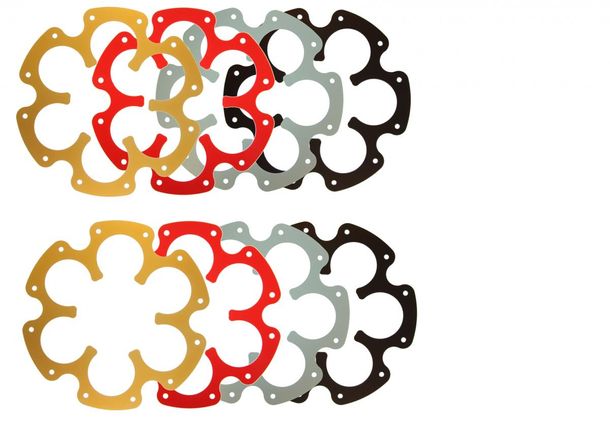 Edge-Disc Supersprox 520 LK 110,0mm Ø 60mm 40Z 6-Loch schwarz für Edge Kettenrad – Bild 1