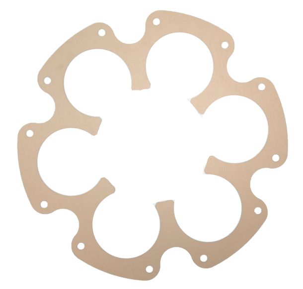 Edge-Disc Supersprox 525 LK 110,0mm Ø 60mm 41Z 6-Loch silber für Edge Kettenrad