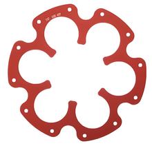 Edge-schijf Supersprox 525 LK 110,0mm Ø 60mm 42T 6-gats rood voor Edge kettingwiel