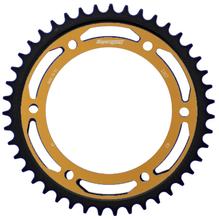 Disco de borda Supersprox 525 LK 160,0mm Ø 134mm 43D 6 furos dourado para pinhão Edge