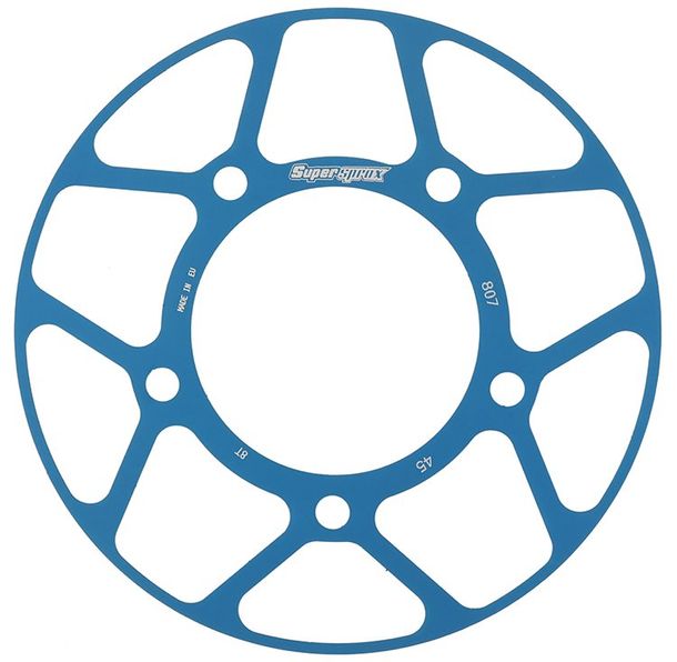 Edge-Disc Supersprox 525 LK 110,0mm Ø 87mm 45Z 5-Loch blau für Edge Kettenrad