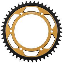 Rand-schijf Supersprox 525 LK 160,0mm Ø 134mm 46 tanden 6-gaats goud voor Edge kettingwiel