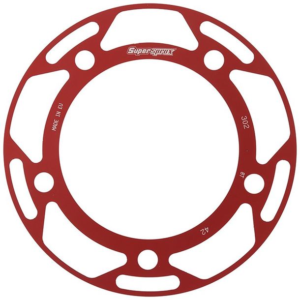 Edge-Disc Supersprox 530 LK 138,0 mm Ø 112 mm 42T 5 fori rosso per pignone Edge