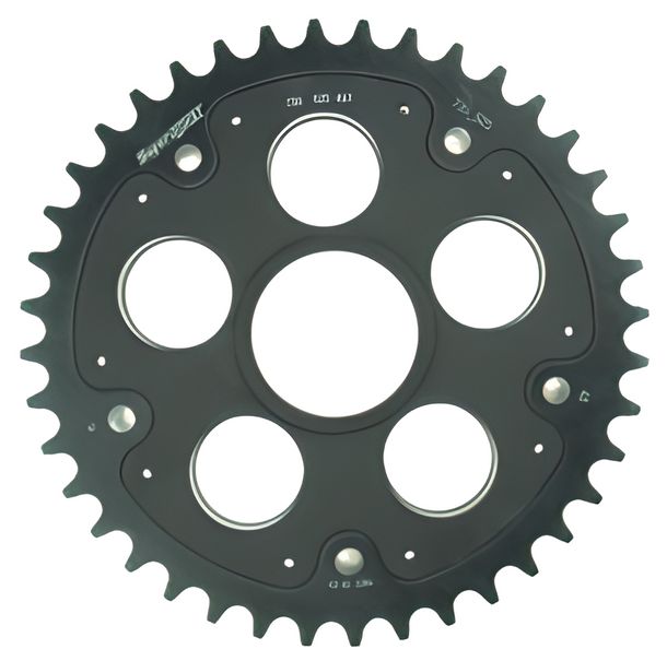 Pignon à 5 trous Supersprox 525 LK 110,0 mm Ø 55 mm 40T, noir