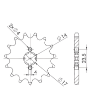 Tandwiel Supersprox 420 11T