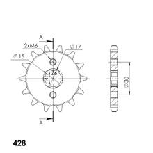 Supersprox 428 14T Pinion