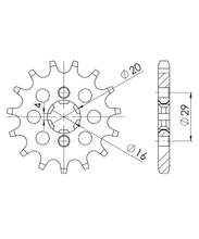 Kettingwiel Supersprox 428 14T