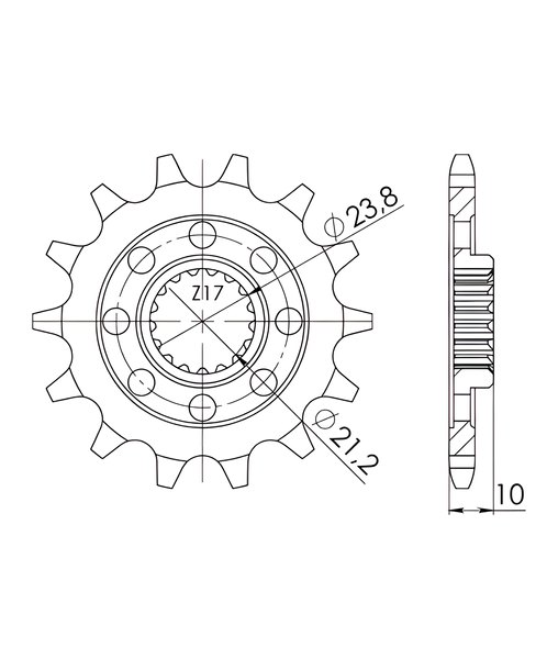 Ritzel Supersprox 520 13Z