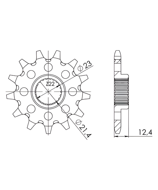 Ritzel Supersprox 520 14Z