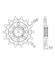 Ozubené kolo Supersprox 520 14Z