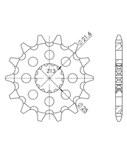 Tandwiel Supersprox 520 14T