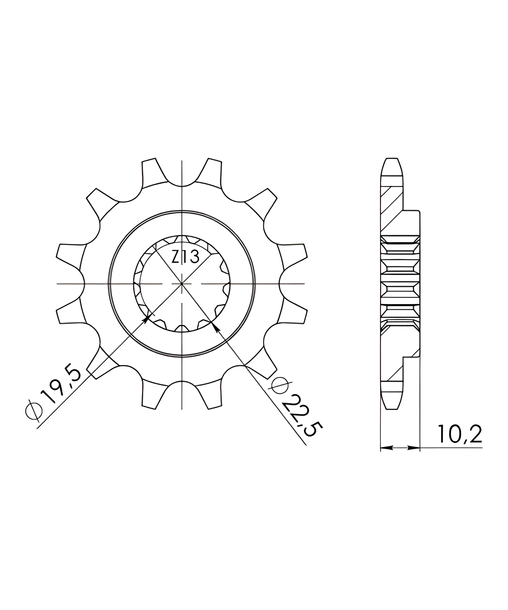 Ritzel Supersprox 520 15Z