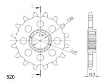 Ritzel Supersprox 520 15Z
