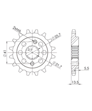 Pignon Supersprox 525 16T