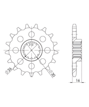 Pignone Supersprox 525 17T