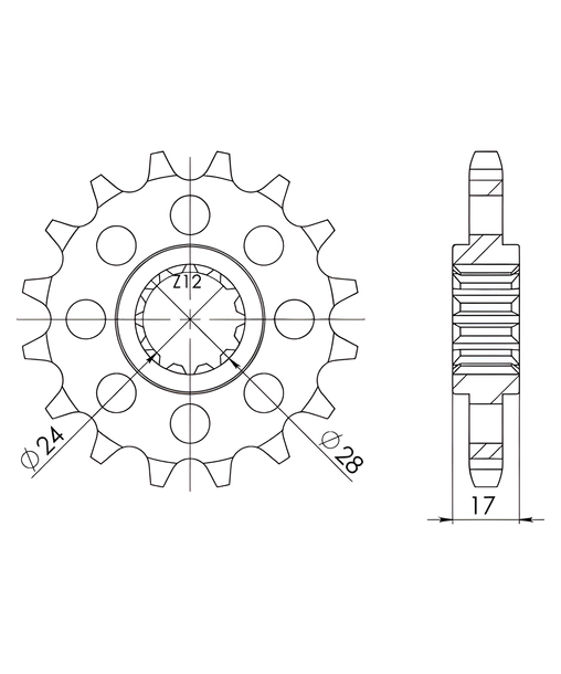 Ritzel Supersprox 530 14Z