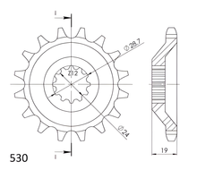 Ritzel Supersprox 530 15Z