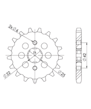Kettingwiel Supersprox 530 17T